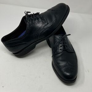 Allen Edmonds Road Warriors Wingtip Derby Shoes - Black - Size 9.5 E